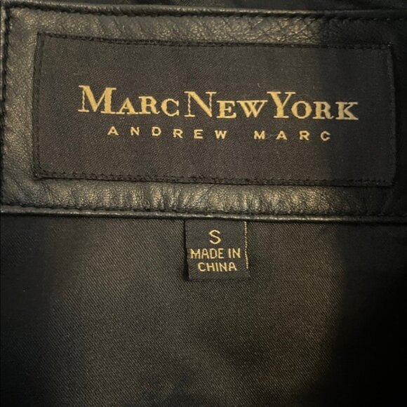 Marc New York Leather Jacket - Picture 3 of 8